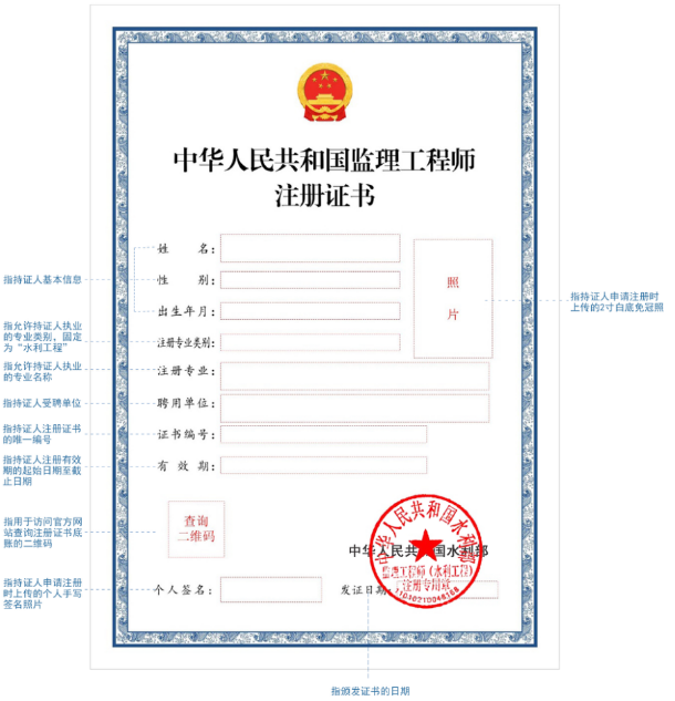 监理工程师(水利工程)电子注册证书样本.png